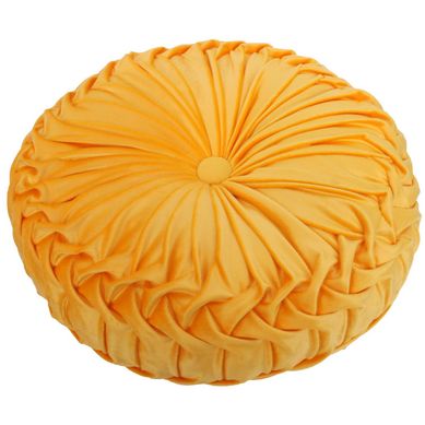 Cojn velvet amarillo 45 cm