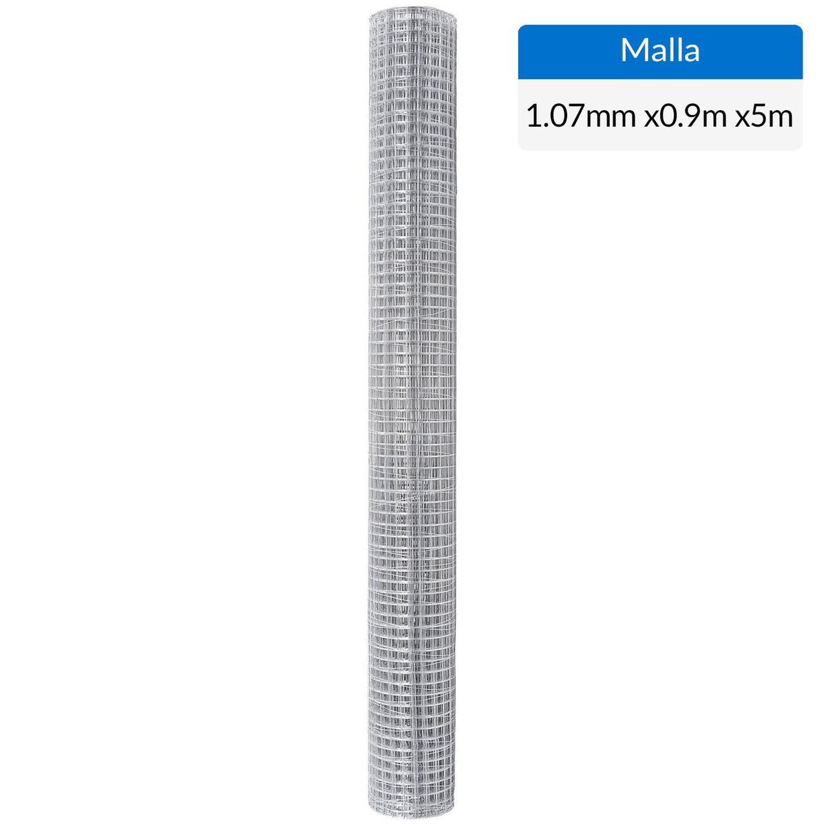 VECTOR - 0.9x5m Malla 3/4" soldada galvanizada