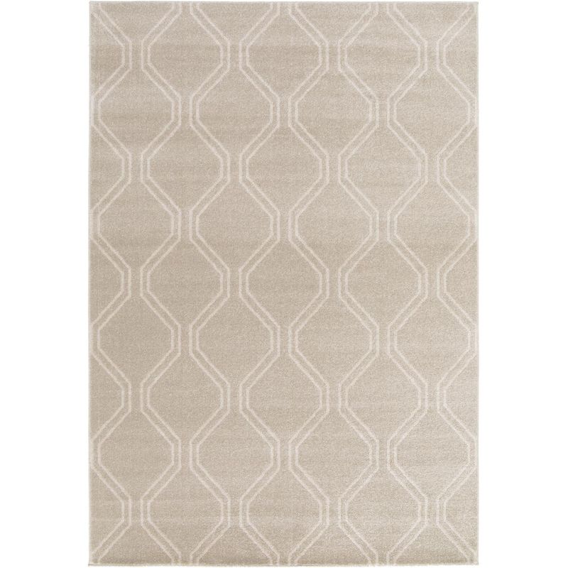 JUST HOME COLLECTION - Alfombra Urban geo 160x230 cm Polipropileno Beige