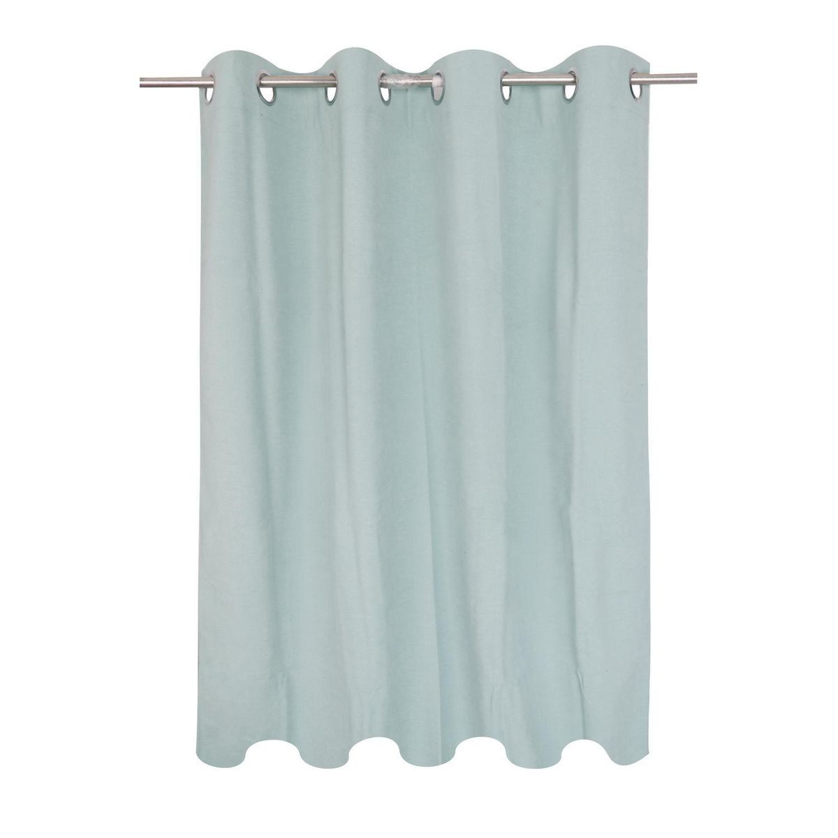 JUST HOME COLLECTION - Cortina tela 140x220 cm 2 paños verde