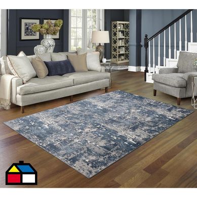 Alfombra amjad 120x170 cm azul