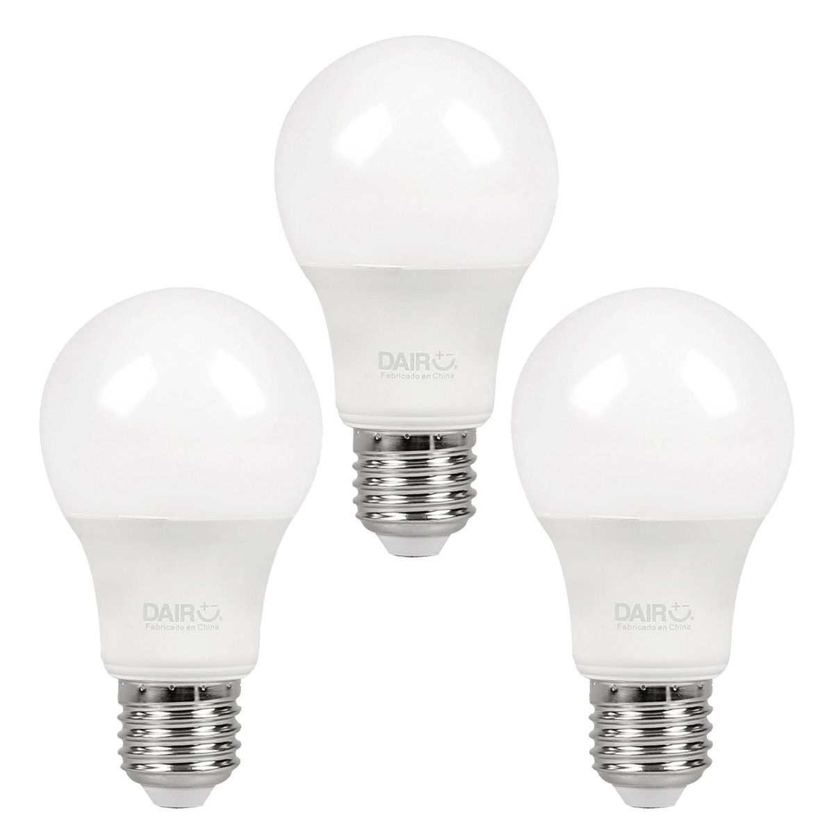 DAIRU - Pack 3 Ampolletas Led 100 W E27 1350 lm Luz Cálida
