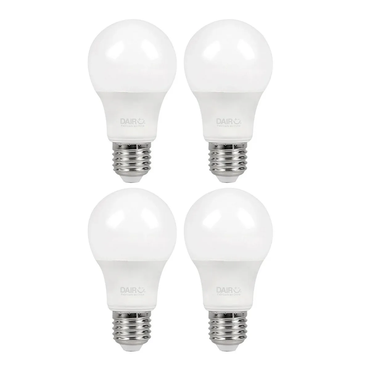 DAIRU - Pack 4 Ampolletas Led 100 W E27 1350 lm Luz Neutro