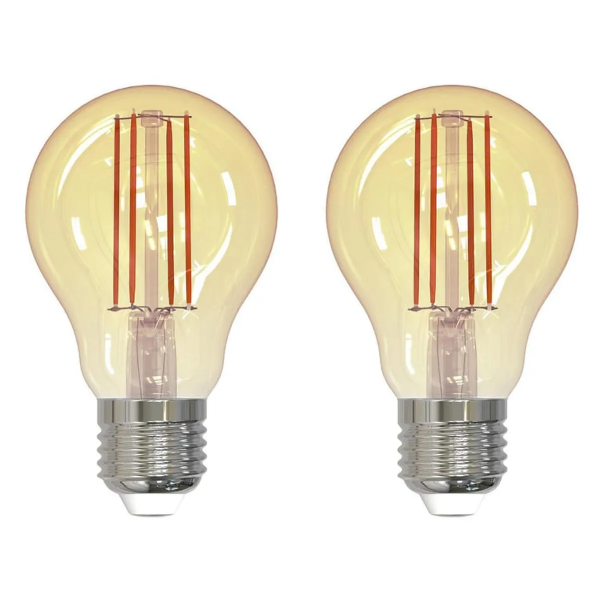 DAIRU - Pack 2 Ampolletas Led 40 W E27 600 lm Luz Neutro