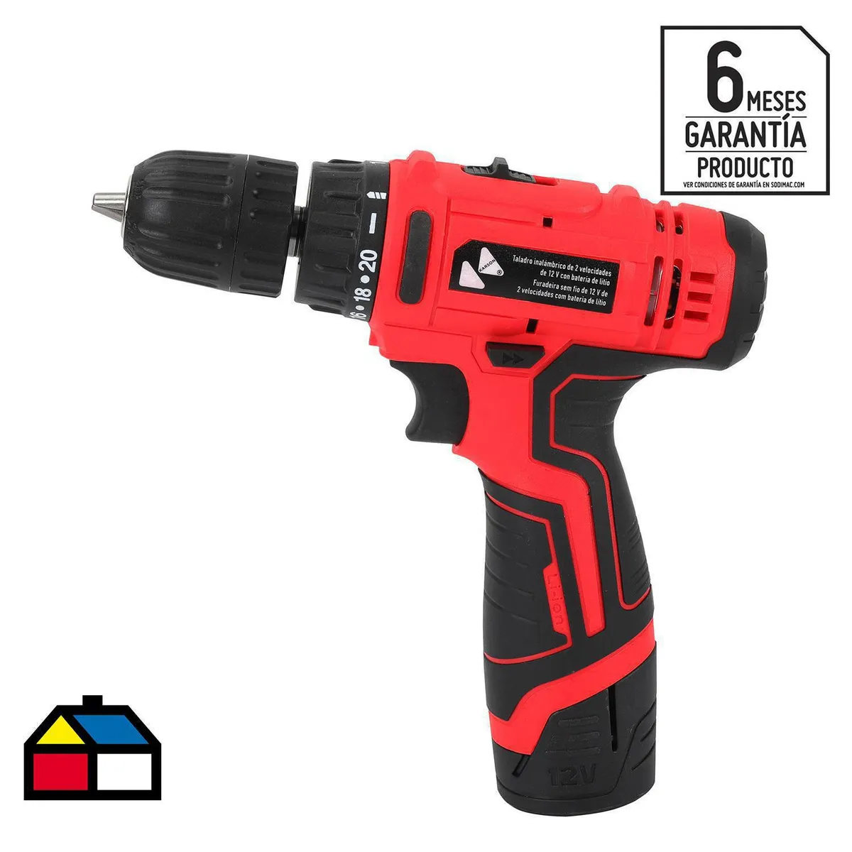 KARSON - Taladro Inalámbrico Atornillador 10 mm 12V