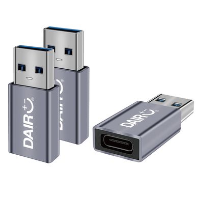 Set 3 piezas adaptador USB a tipo C 3.0