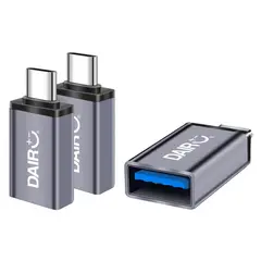 DAIRU - Set 3 piezas adaptador USB a tipo C 3.0