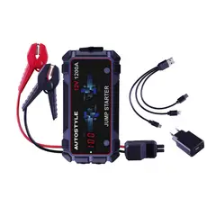 AUTOSTYLE - Partidor de Batería para Auto 16.000 Mah