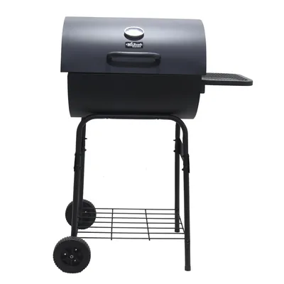Mr Beef Parrilla Carbón Tambor 77X52X100 Cm Acero