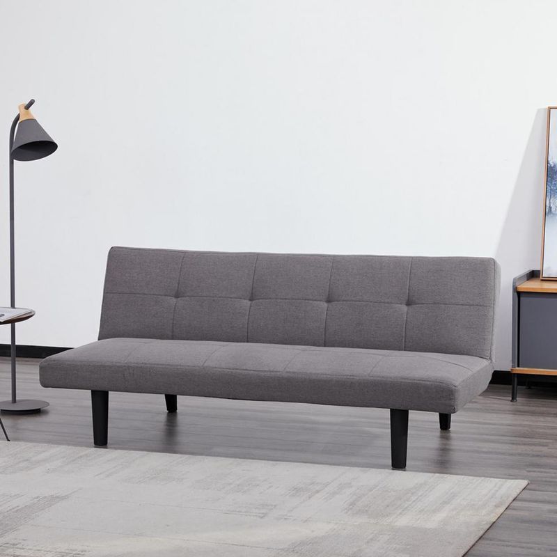 JUST HOME COLLECTION - Futón Sammy Gris 170x38x68 cm