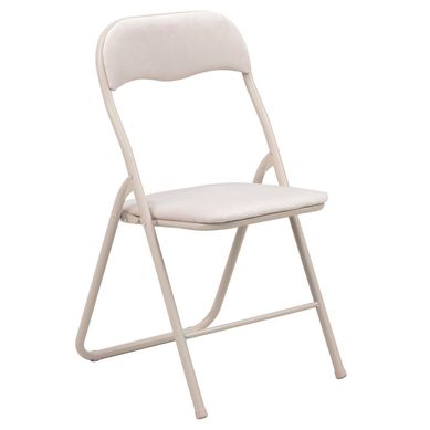 Silla plegable color rosada