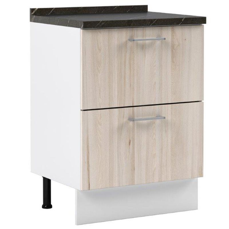 JUST HOME COLLECTION - Mueble base 70 2c con cubierta Roma