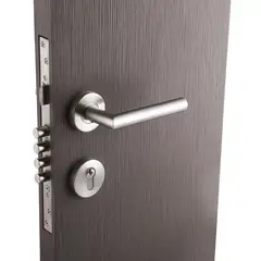 FIXSER - Cerradura embutida Cerradura de acceso Manilla Embutida Acero