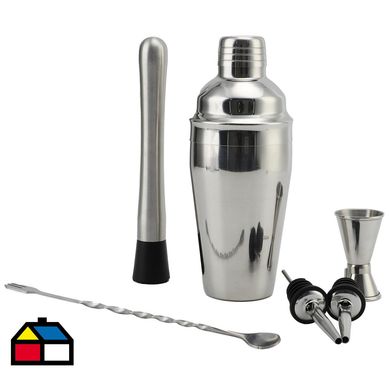 Juego de coctelera 6 piezas