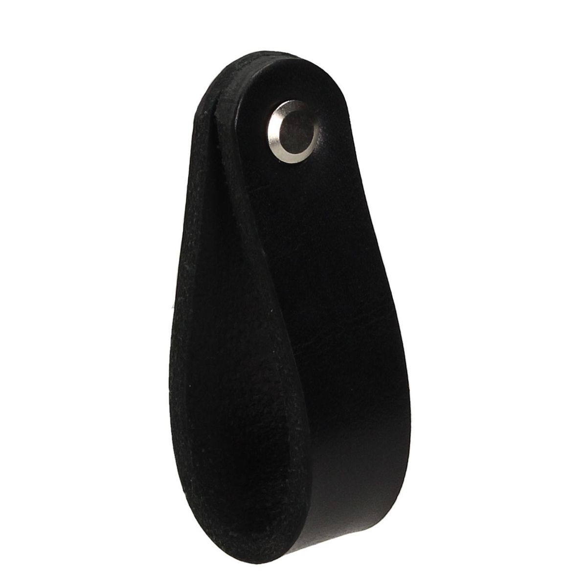 FIXSER - Pomo o asa 128mm piel negra g