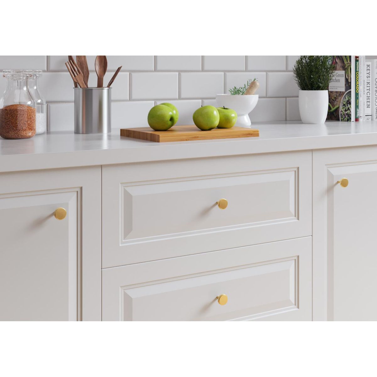 FIXSER - Pomo 30mm zamak oro rosa gu18