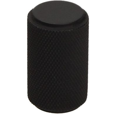 Pomo 18mm aluminio negro mate