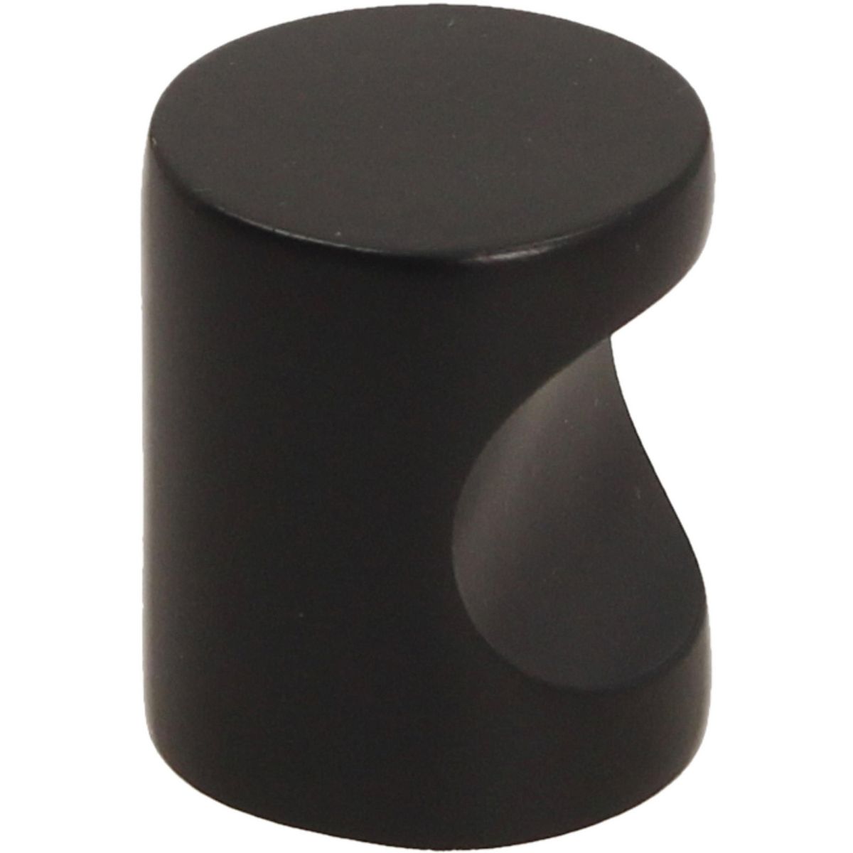 FIXSER - Pack 10 pomos 20mm zamak negro