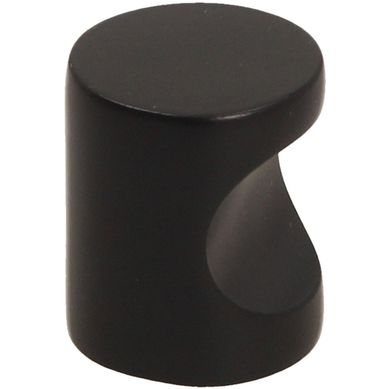Pomo 20mm zamak  negro mate g