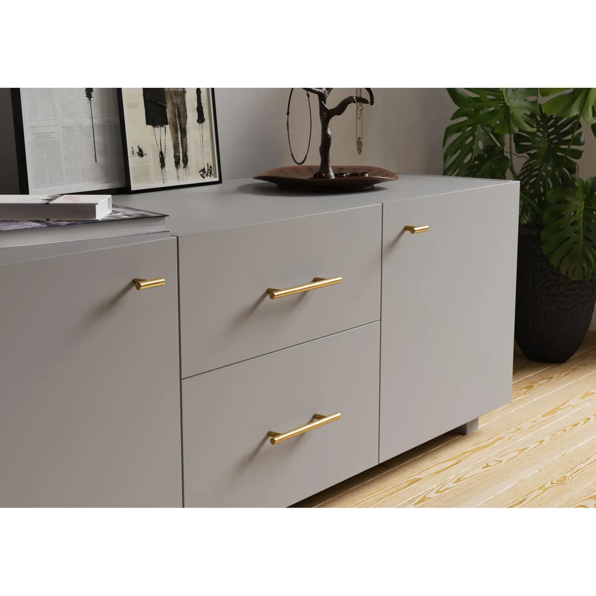 FIXSER - Asa 96 mm inox oro mate