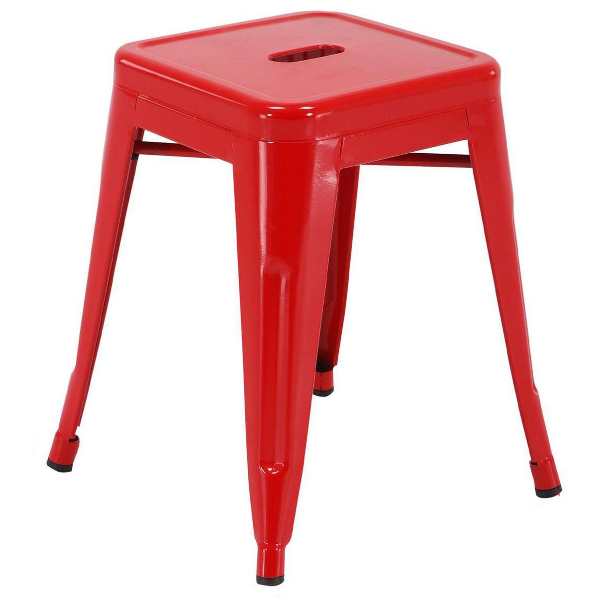 JUST HOME COLLECTION - Piso Apilable Tolix Rojo 46x30.5x30.5 cm