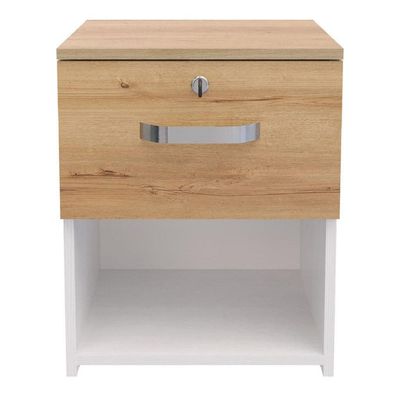 Imagen 2 del producto Velador 1 Cajón(es) Duna 40x50x35.4 cm Blanco