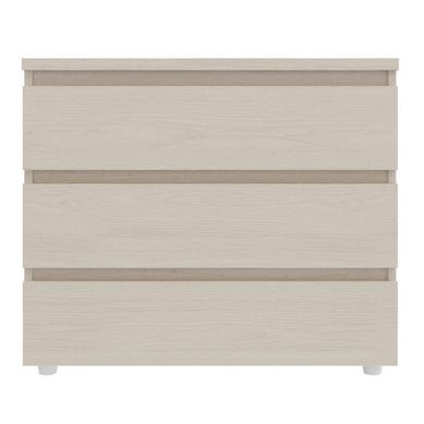 Cmoda 3 cajones 80x40x70 cm niebla