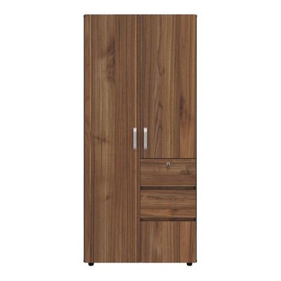 Imagen 2 del producto Clóset Gales 2 Puerta(s) 2 Cajón(es) 3 Repisa(s) 90x200x50 cm Café