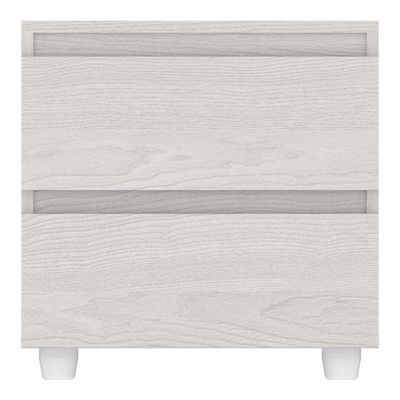 Imagen 2 del producto Velador 2 cajones 45x35,5x45 cm niebla