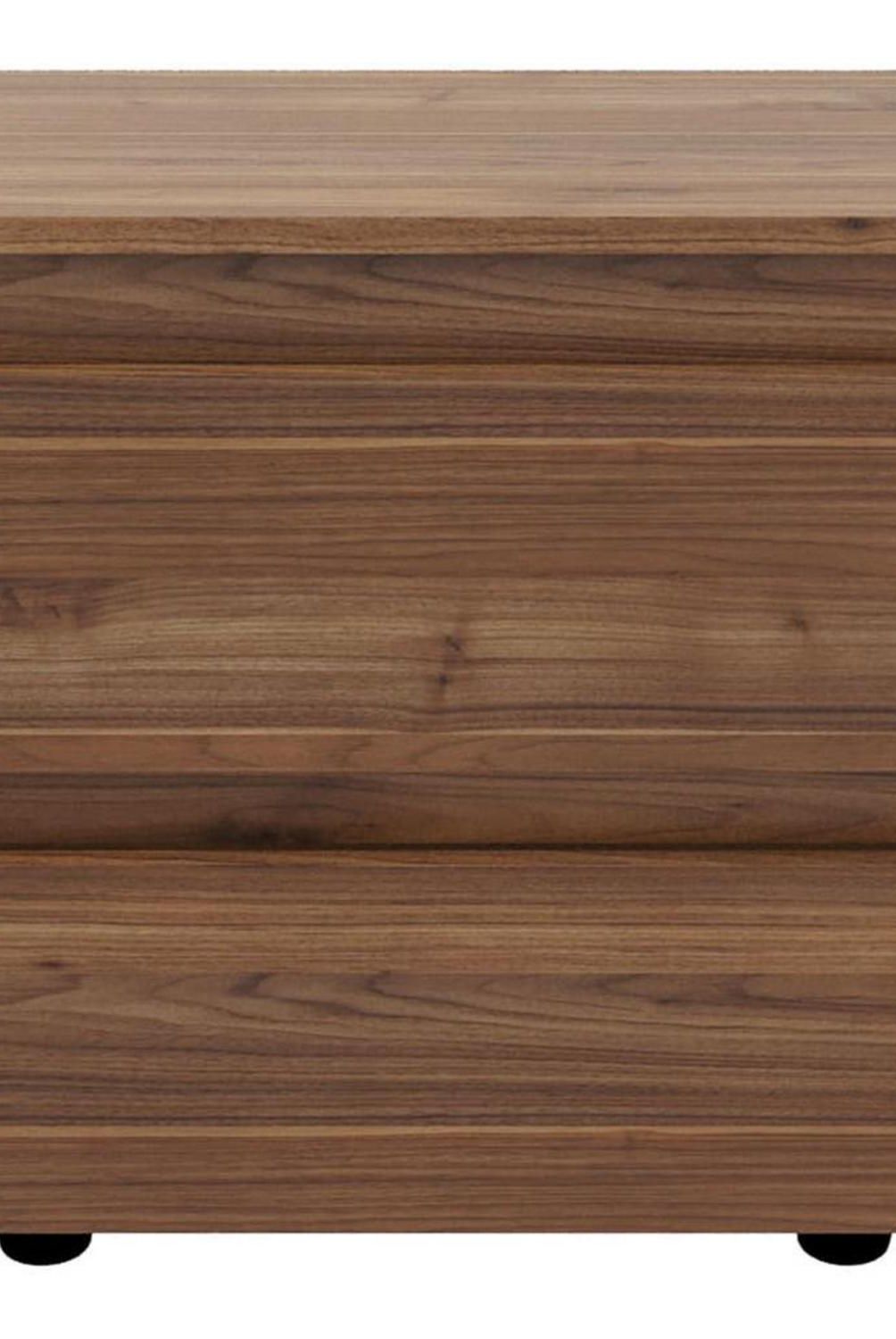 JUST HOME COLLECTION - Velador 2 Cajón(es) Gales 45x47.6x33.6 cm Wengue