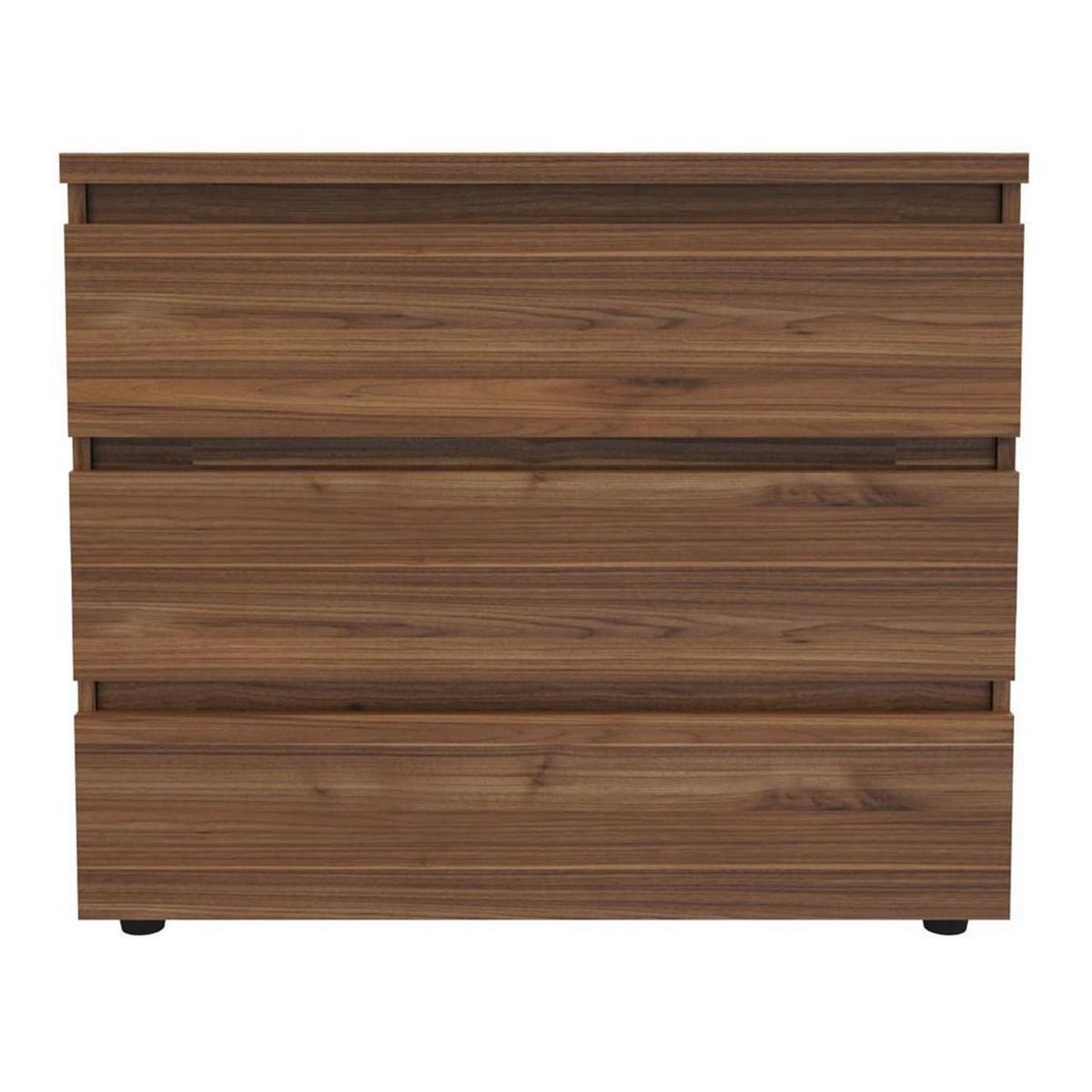 JUST HOME COLLECTION - Cómoda 3 Cajón(es) Gales 80x70x40 cm Wengue