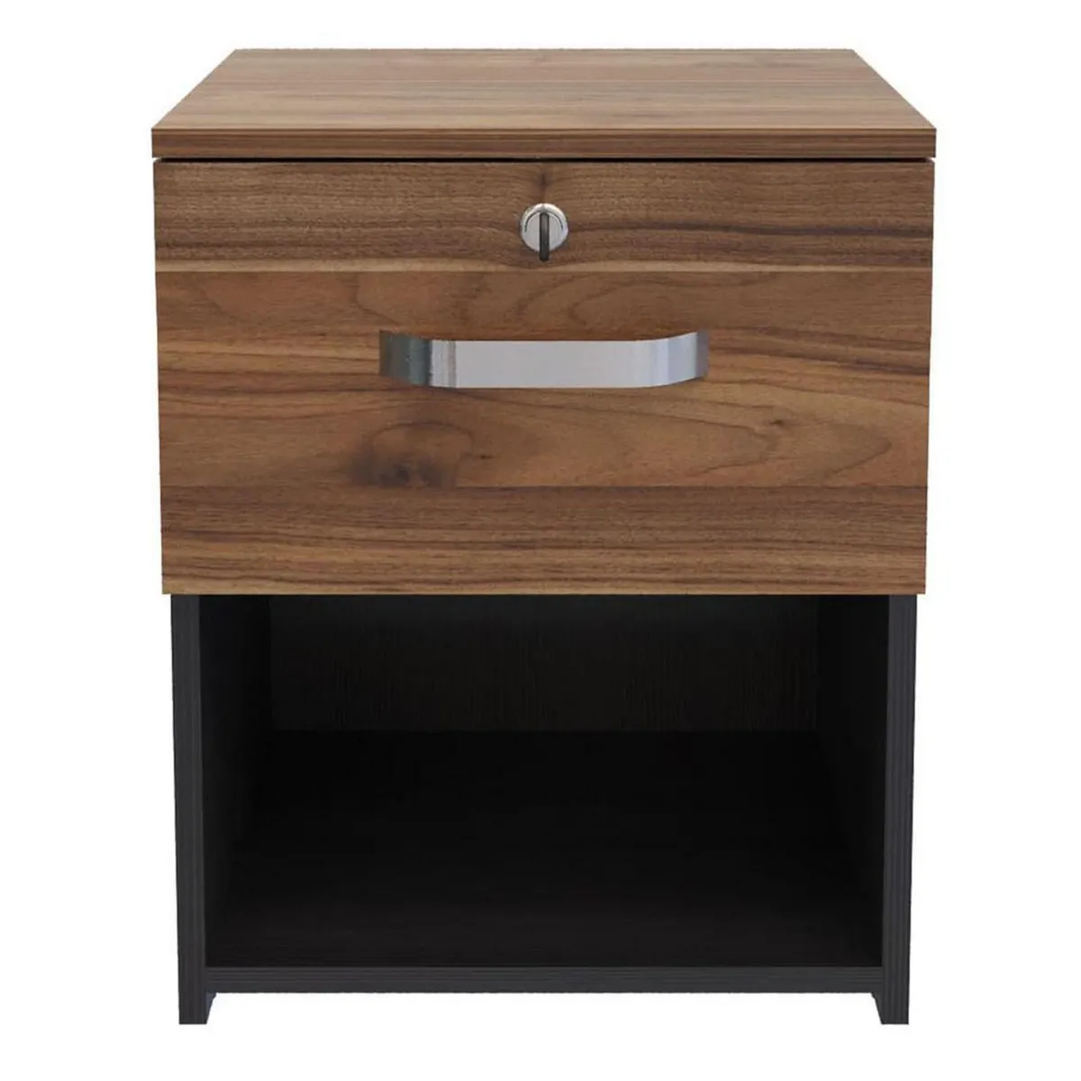 JUST HOME COLLECTION - Velador 1 Cajón(es) Gales 40x50x35.4 cm Wengue