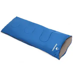 KLIMBER - Saco de dormir con cabezal azul