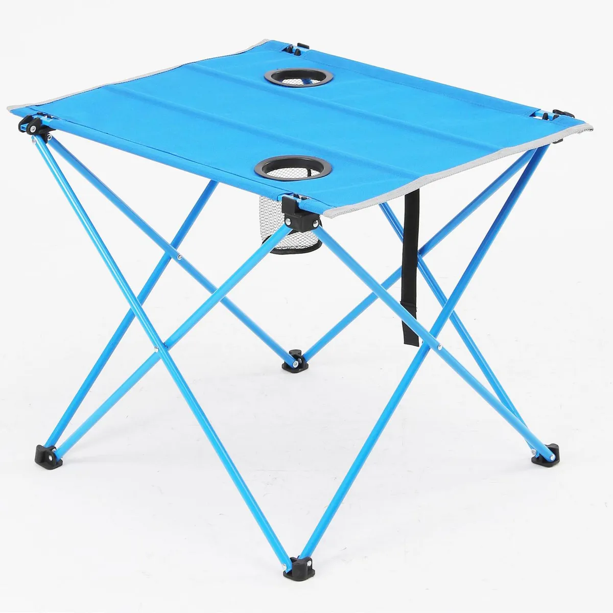 KLIMBER - Mesa de Camping Portatil Estándar 61 cm Celeste