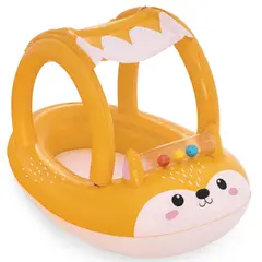 BESTWAY - Flotador Inflable para Bebé de Zorro Naranjo 66x58x94 cm