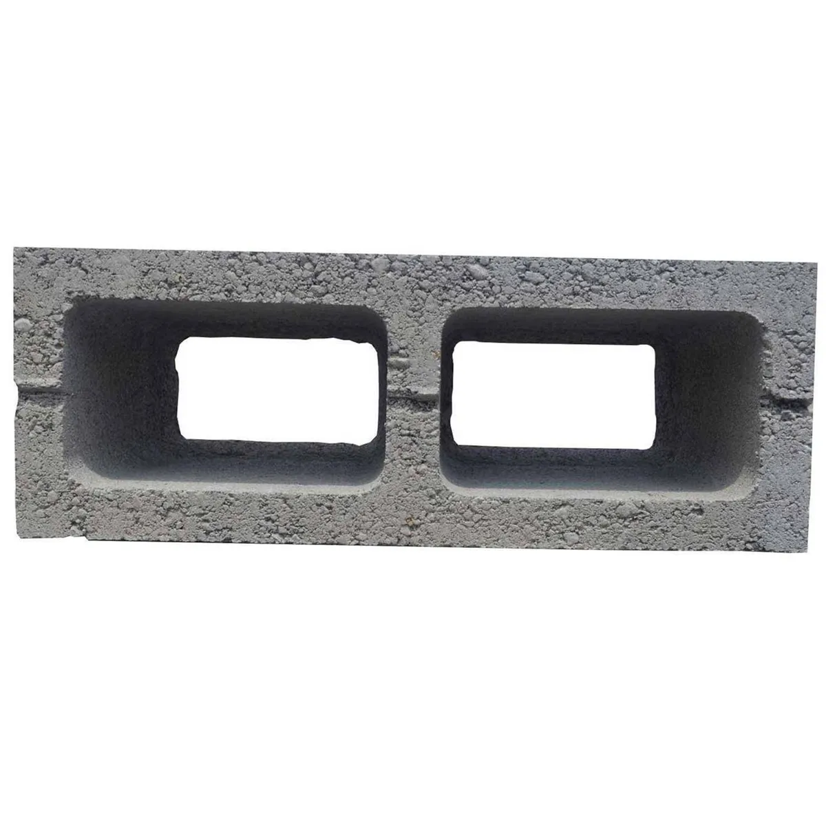 GRAU - Bloque liso gris 14x19x39 cm