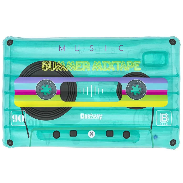 Flotador Inflable Retro Beat Multicolor 104x23x168 cm