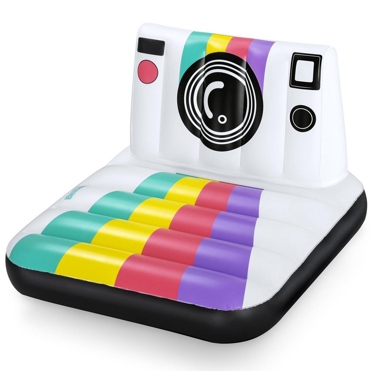 BESTWAY - Flotador de Cámara Multicolor 127x68.5x102 cm