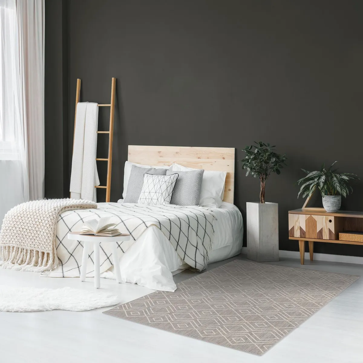 JUST HOME COLLECTION - Alfombra Duce Geo 160x230 cm Polipropileno Multicolor