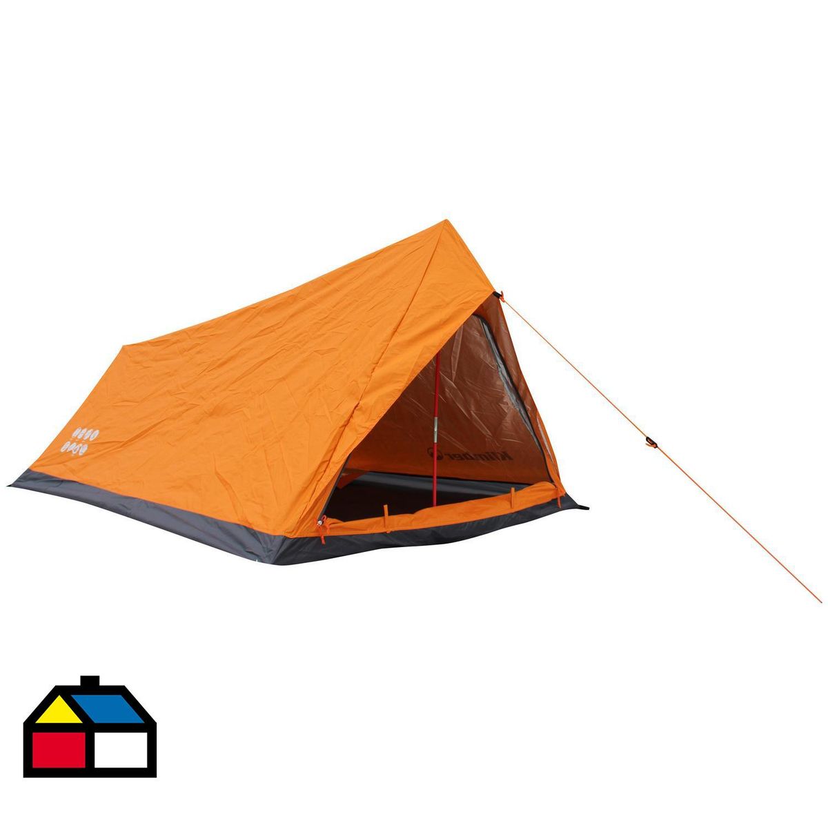 KLIMBER - Carpa Camping Minilite 1 Personas Naranja