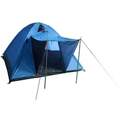KLIMBER - Carpa Camping Iglú Dome 4 Personas Azul