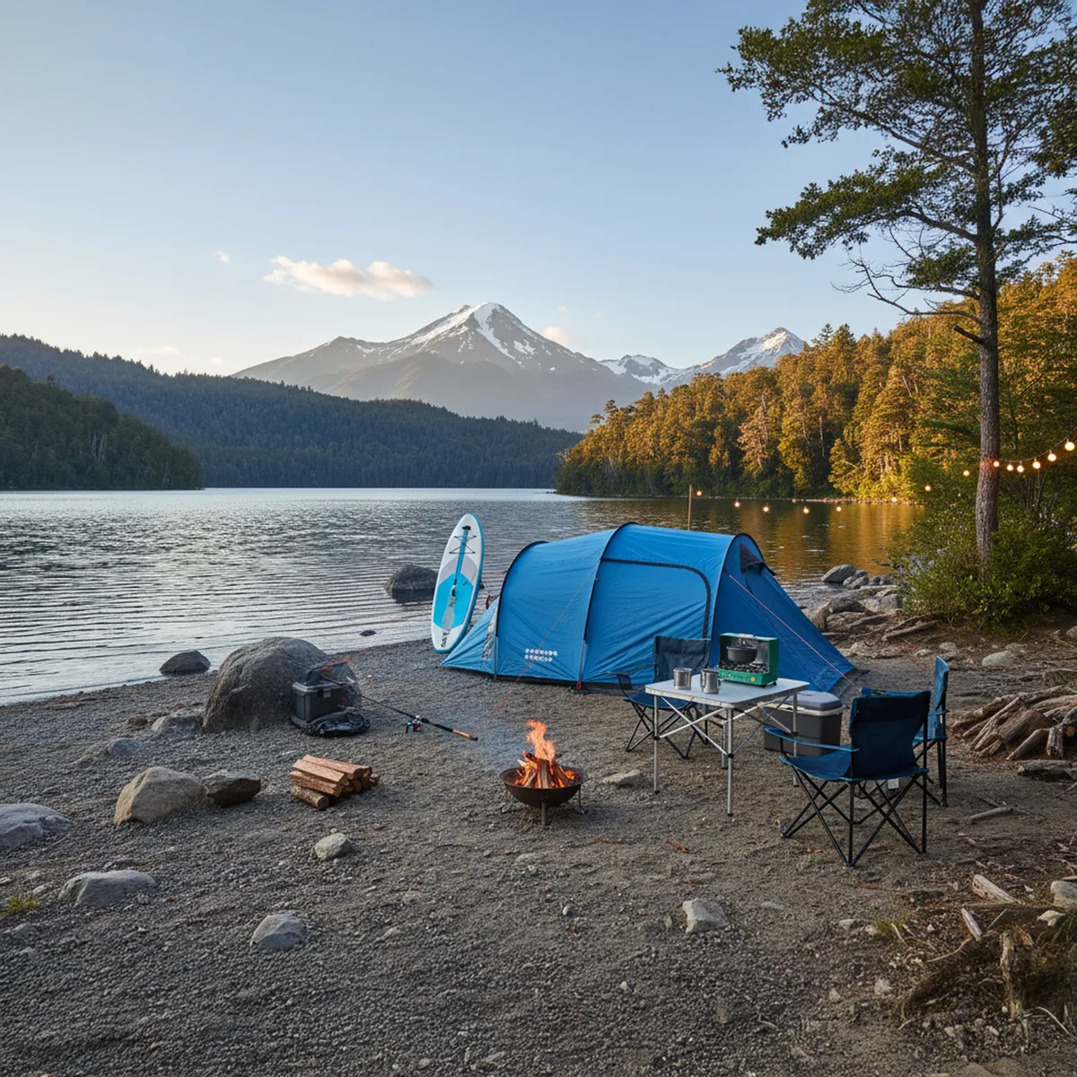 KLIMBER - Carpa Camping Ushuaia 4 Personas Azul