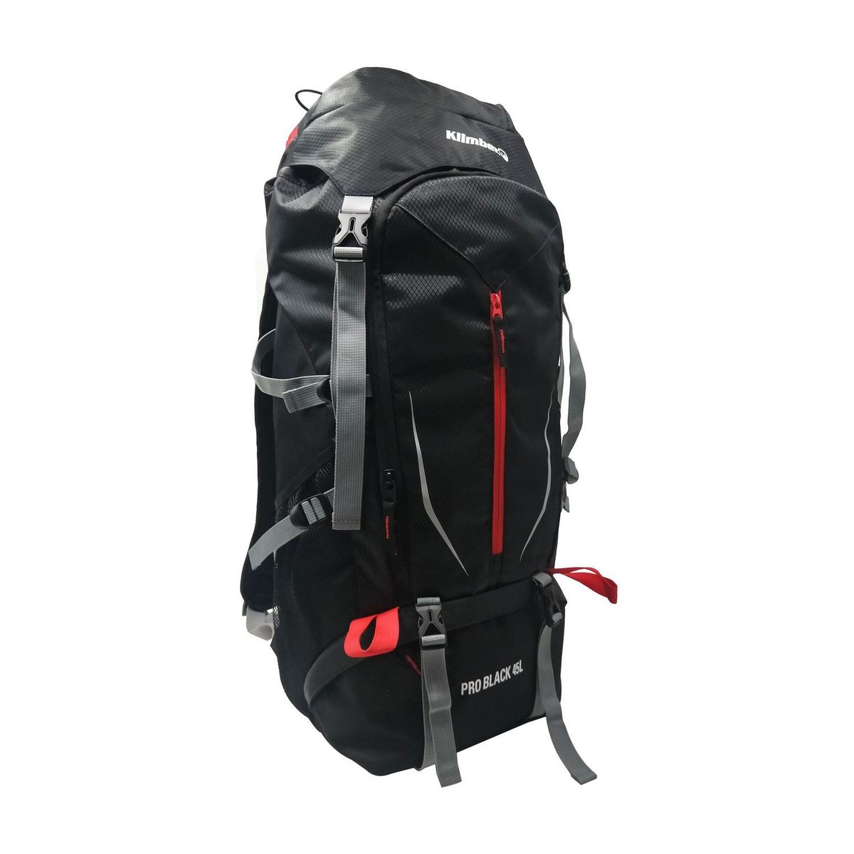 KLIMBER - Mochila Camping Pro 45 Litros Negro
