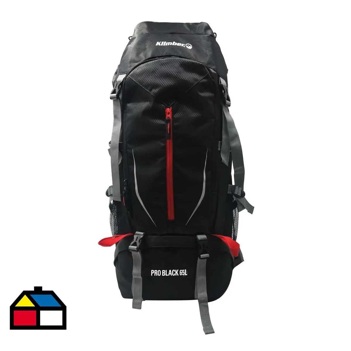 KLIMBER - Mochila Camping Pro 65 Litros Negro
