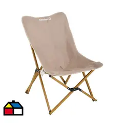 KLIMBER - Silla Plegable 53x80x66 Beige