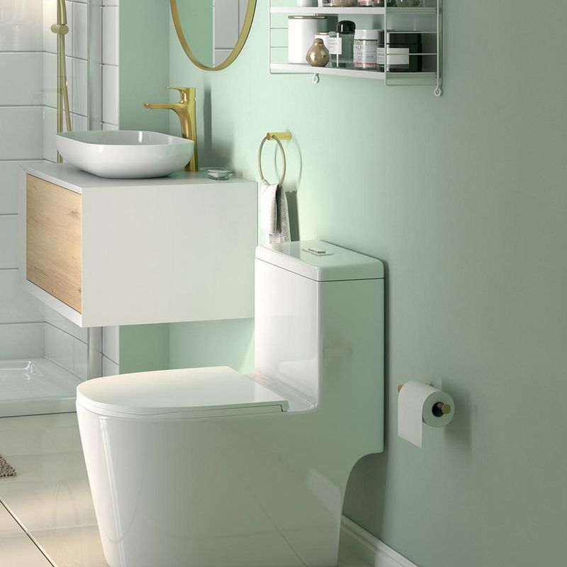 SENSI DACQUA - Porta papel Londres dorado