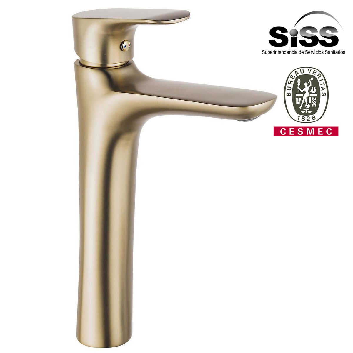 SENSI DACQUA - Monomando Lavamanos Alto Vittorio