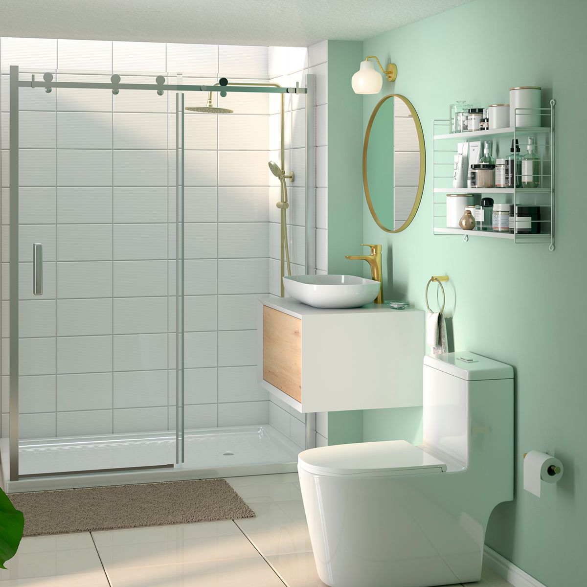 SENSI DACQUA - Monomando Lavamanos Alto Vittorio