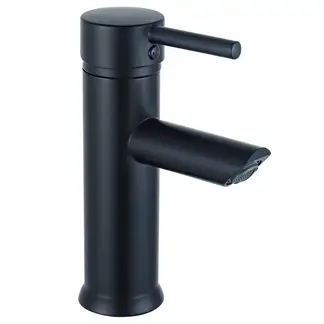 SENSI DACQUA - Monomando lavatorio bajo negro mate Milan