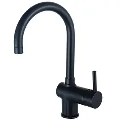 SENSI DACQUA - Monomando cocina negro mate Milan